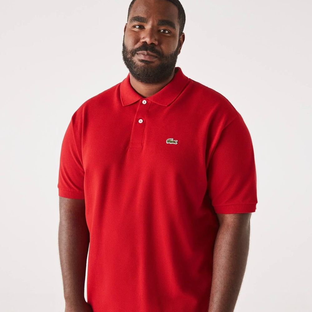 Lacoste Men's Red Polo Shirt